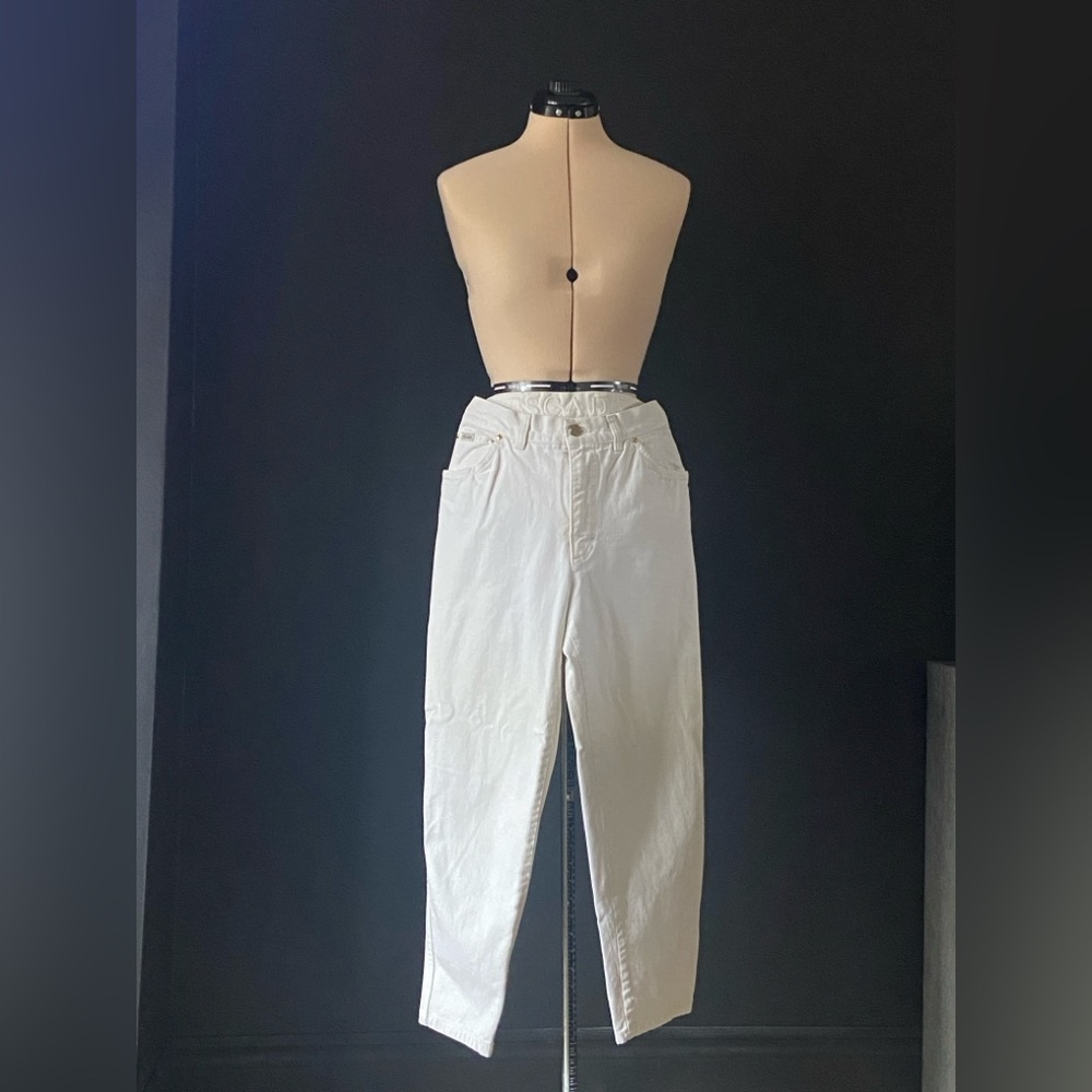 Vintage Escada White Jeans size 26